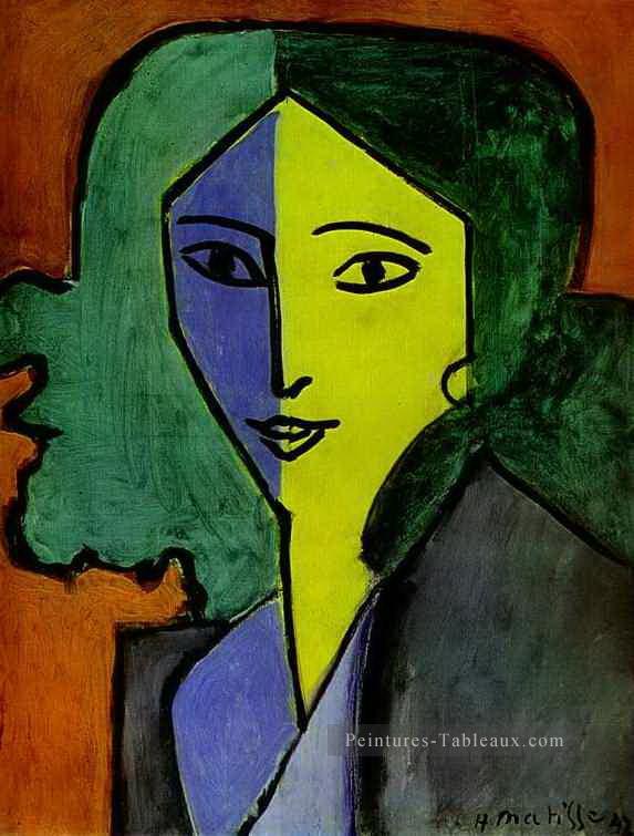 Portrait de Lydia Delectorskaya le secrétaire de l artiste fauvisme abstrait Henri Matisse Peintures à l'huile